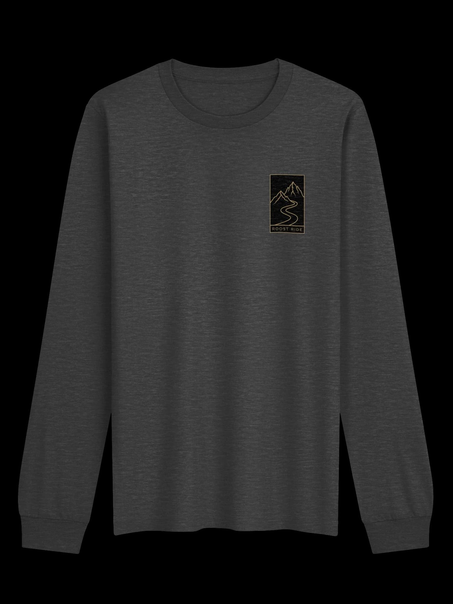 Roost Ride Long Sleeve | Logo Tee | Premium Cotton